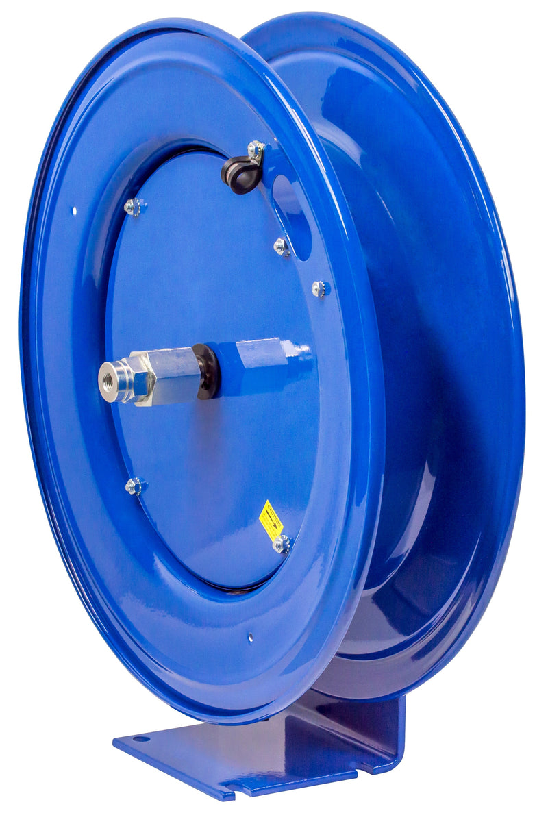 E-HPL-330 by Coxreels | E Series | 5,000 PSI Spring Driven Hose Reel for Grease | 3/8" Hose ID, 3/8" FNPT Inlet | Steel | 30ft Capacity, Hose Not Included