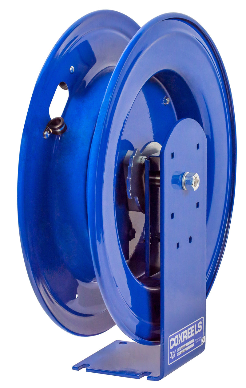 E-MPL-330 by Coxreels | E Series | 3,000 PSI Spring Driven Hose Reel for Air, Water & Oil | 3/8" Hose ID, 3/8" FNPT Inlet | Steel | 30ft Capacity, Hose Not Included