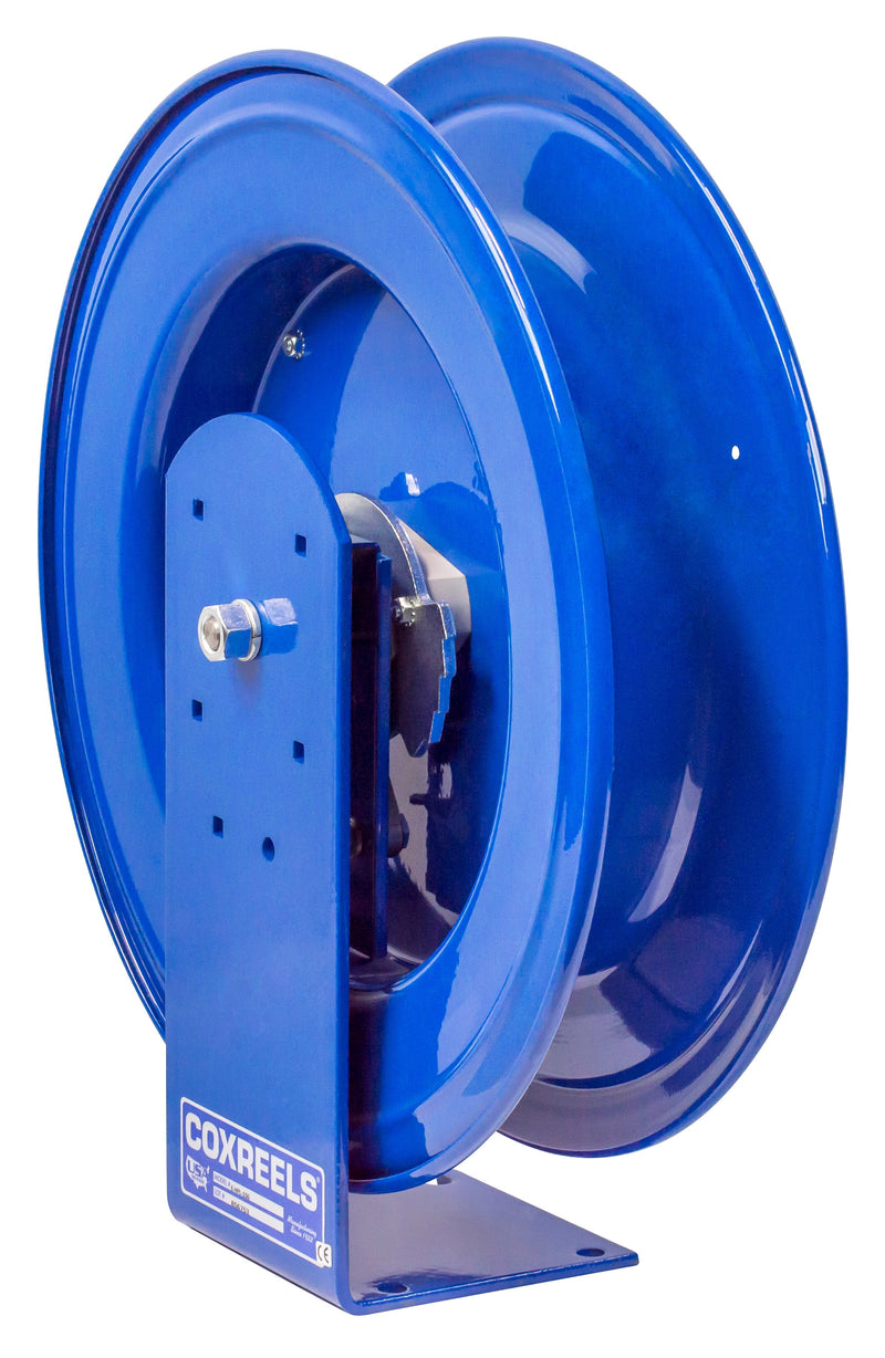 E-MPL-330 by Coxreels | E Series | 3,000 PSI Spring Driven Hose Reel for Air, Water & Oil | 3/8" Hose ID, 3/8" FNPT Inlet | Steel | 30ft Capacity, Hose Not Included