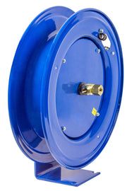 E-LPL-430 by Coxreels | E Series | 300 PSI Spring Driven Hose Reel for Air & Water | 1/2" Hose ID, 1/2" FNPT Inlet | Steel | 30ft Capacity, Hose Not Included