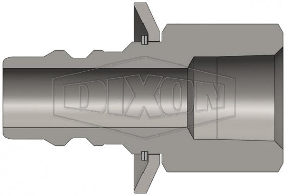 EA4F3 by Dixon Valve | Hydraulic Quick Disconnect Coupling | EA-Series | 3/8" Female NPTF x 1/2" Water-Blast Interchange | Plug | Steel