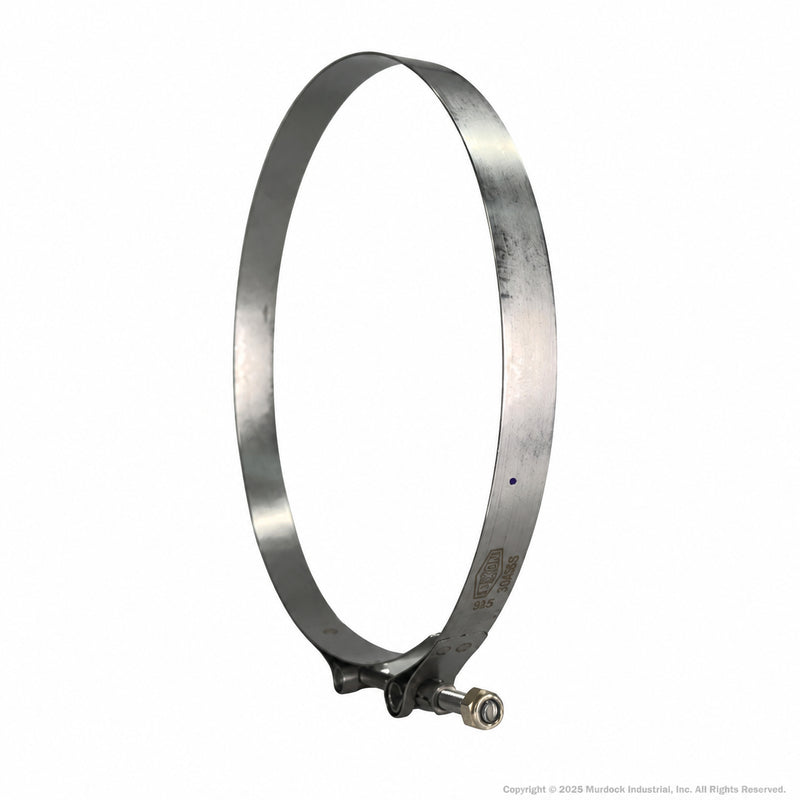 STBC500 by Dixon Valve | Style STBC | T-Bolt Clamp | 3/4" Band Width | Hose OD Range: from 4.75" to 5.06" | 300 Stainless Steel Band & Bolt