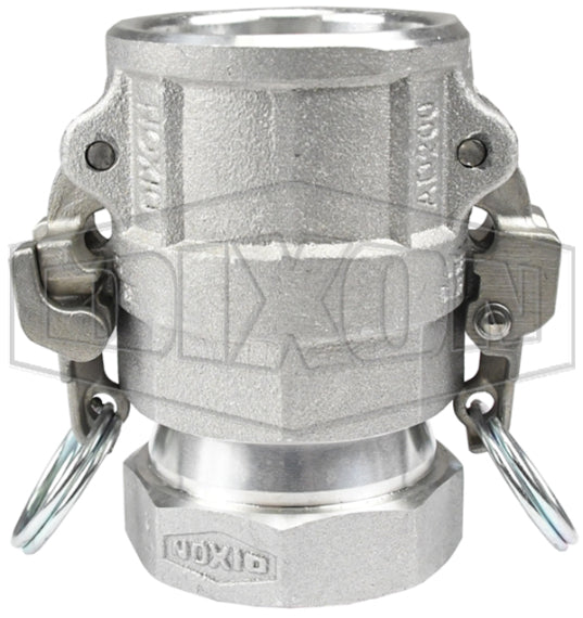 AD200EZSWIV by Dixon Valve | Swivel Cam & Groove Adapter | Type C | 2" Coupler x 2" Female NPT| Aluminum