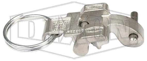 RHEZ152 by Dixon Valve | EZ Boss-Lock Cam & Groove Replacement Handle | fits 1-1/4" - 2-1/2" Coupler Size | Investment Cast Stainless Steel
