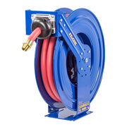 EZ-TSHFL-550 by Coxreels | EZ-T-Fuel Series | 300 PSI EZ-Coil Safety Spring Driven Hose Reel for Fuel | 3/4" Hose ID, 3/4" FNPT Inlet | Steel | 50ft Capacity, Hose Not Included