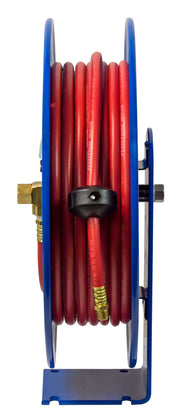 EZ-E-LP-430 by Coxreels | EZ-E Series | 300 PSI EZ-Coil Safety Spring Driven Hose Reel for Air & Water | 1/2" Hose ID, 1/2" FNPT Inlet | Steel | 30ft Capacity, Hose Not Included