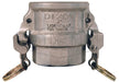 RDWSP600EZ by Dixon Valve | EZ Boss-Lock Cam & Groove Coupler for Welding | 6" Coupler Socket Weld x Schedule 40 Pipe | 316 Stainless Steel