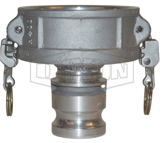 ADA3020EZ by Dixon Valve | EZ Boss-Lock Cam & Groove Reducer (Jump Size) | Type DA | 3" Coupler x 2" Adapter | Aluminum