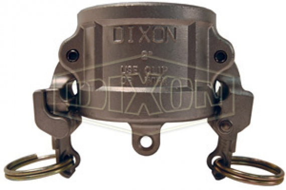 RH600EZ by Dixon Valve | EZ Boss-Lock Cam & Groove Dust Cap | Type H | 6" Coupler End | 316 Stainless Steel