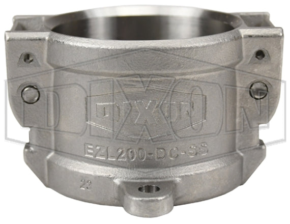 EZL200-DC-SS by Dixon Valve | EZLink® Armless Cam & Groove Dust Cap | Type DC | 2" Size | 316 Stainless Steel