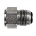 F2406-16-12-O by Brennan Inc. | -16 Female JIC x -12 Flare-O | Straight | Steel