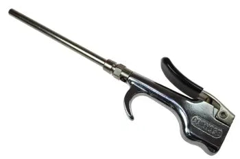 608-S by Coilhose | 600 Series | Blow Gun with 8" Safety Extension | Chrome-Plated Zinc