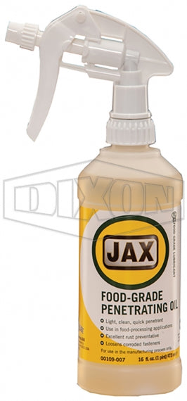 LUPO-16 by Dixon Valve | JAX Food Grade Penetrating Oil | 16 fl. oz