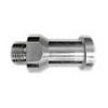 FS1800-16-12 by Brennan Inc. | -16 Male Face Seal x -12 Flange Code 62 | Straight | Steel