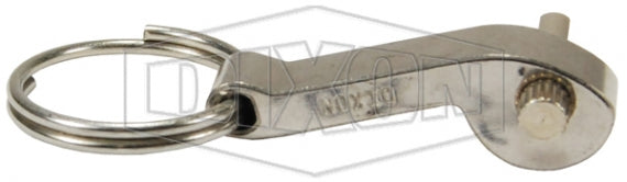 G300400HRPSS by Dixon Valve | Cam & Groove Handle for Stainless Global Coupler | 3" - 5" Size | Investment Stainless