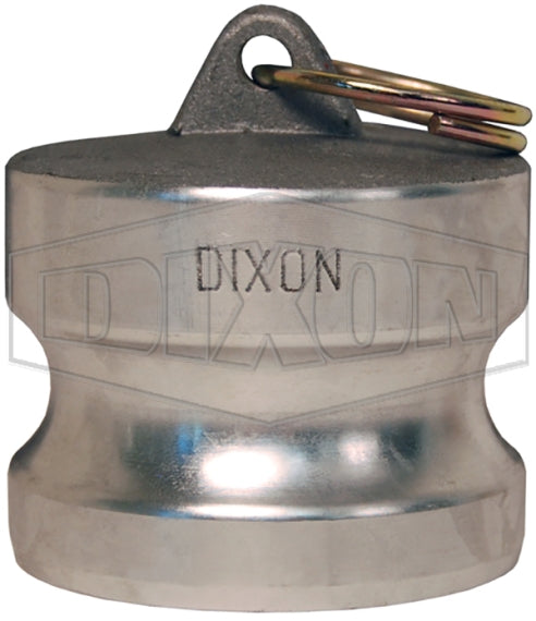 G200-DP-AL by Dixon Valve | Global Cam & Groove Dust Plug | Type DP | 2" Body Size | A380 Permanent Mold Aluminum