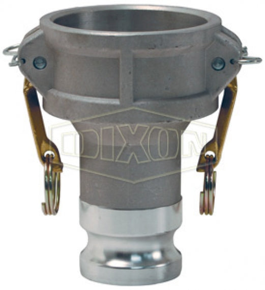 G3020-DA-AL by Dixon Valve | Global Cam & Groove Reducer (Jump Size) Coupling | Type DA | 3" Coupler x 2" Adapter | A380 Permanent Mold Aluminum
