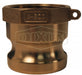 G400-A-BR by Dixon Valve | Global Cam & Groove Adapter | Type A | 4" Adapter x 4" Female NPT | ASTMC38000 Forged Brass