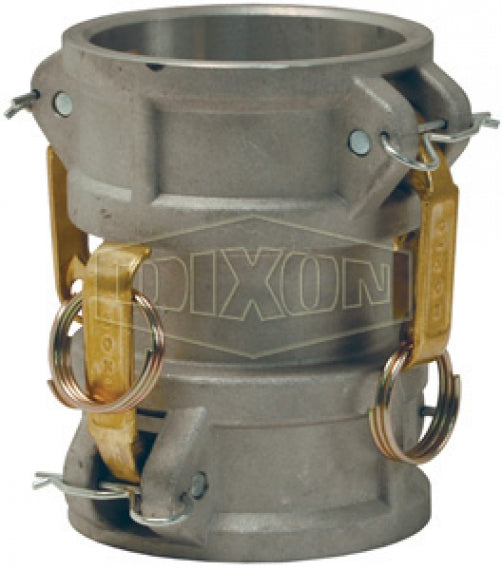 G300-DD-AL by Dixon Valve | Global Cam & Groove Spool Coupler | Type DD | 3" Coupler x 3" Coupler | A380 Permanent Mold Aluminum