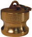 G200-DP-BR by Dixon Valve | Global Cam & Groove Dust Plug | Type DP | 2" Body Size | ASTMC38000 Forged Brass