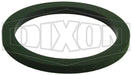 800-G-VI by Dixon Valve | Cam & Groove Gasket | 8" Size | Green FKM-A