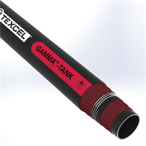 GTA15S1-3.0 by Texcel | GAMMA™-TANK Series | Tank Truck Hose | 3" Hose ID | 150 PSI | 29 in/Hg Vacuum Rated | Black
