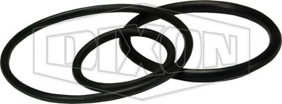 P-10H-SKIT by Dixon Valve | Hydraulic Quick Disconnect Coupling | H-Series | ISO-B Coupler Seal Kit | Fits 1-1/4" Body Size | EPDM Seal | Adapter/Valve O-Ring & 2 Body O-Rings
