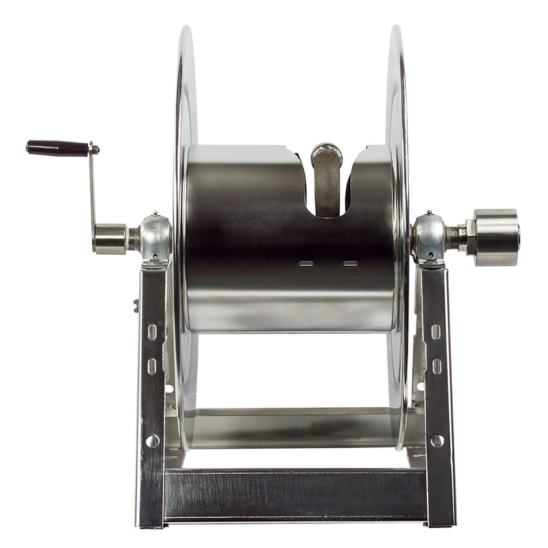 1175-6-100-SP by Coxreels | 1175-SS Series | 3,000 PSI Hand Crank Hose Reel | 1" Hose ID, 1" FNPT Inlet | Stainless Steel | 100ft Capacity, Hose Not Included