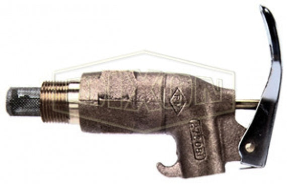 HDBF75 by Dixon Valve | Heavy Duty Drum Faucet with Rigid Shanks | 3/4" Male NPT | Brass