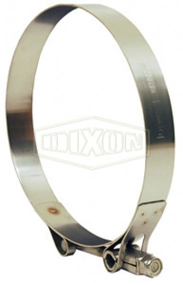 HSTBC300 by Dixon Valve | Style HSTBC | Heavy Duty T-Bolt Clamp | 7/8" Band Width | Hose OD Range: from 2.750" to 3.0625" | SAE 300 Stainless Steel Band & bolt