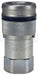 8HTF8 by Dixon Valve | Hydraulic Quick Disconnect Coupling | HT-Series | 1" Female NPTF x 1" ISO16028 Flushface Interchange | Socket | Nitrile Seal | Steel