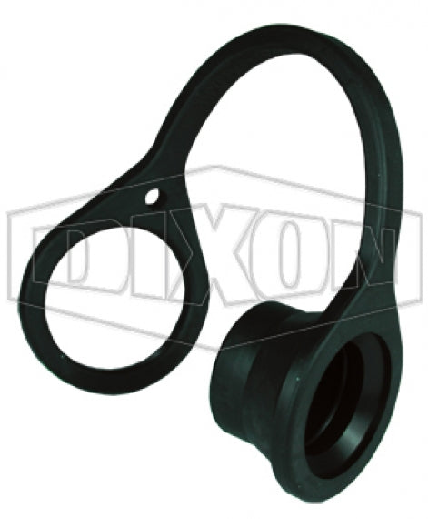 HT8DC by Dixon Valve | Hydraulic Quick Disconnect Coupling | HT-Series | ISO16028 Flushface Dust Cap | fits 1" Body Size | Nitrile