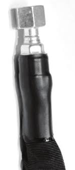 RG-35 Rhino™ by SRM Industries | Rhino Grip™ | 3.50" Pre Shrunk ID | Black | 6" Length