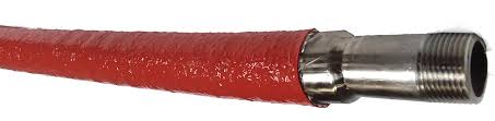RFS-62 Rhino™ by SRM Industries | Rhino Firesleeve | 5/8" Hose ID | Orange | Silicone Coating | 50ft Length