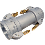 DD200AL by Campbell Fittings | Insta-Lock™ Coupling | Type DD (Double D ) | 2" Coupler x 2" Coupler | Aluminum