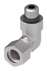 7515X10 Ermeto by Danfoss | 7000 Series | Straight Thread ORB/Tube 90° Elbow | 5/8" Male O-Ring Boss x 5/8" Tube OD | Steel