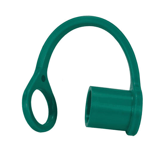 K4-G-DC by Dixon Valve | Hydraulic Quick Disconnect Coupling | K-Series | ISO-A Interchange Color-Coded Dust Cap | Fits 1/2" Body Size | Green | Nitrile