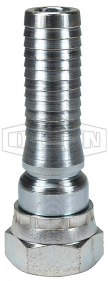 SFJCT10CS by Dixon Valve | King Crimp® | Combination Nipple |  1" Female JIC | Carbon Steel