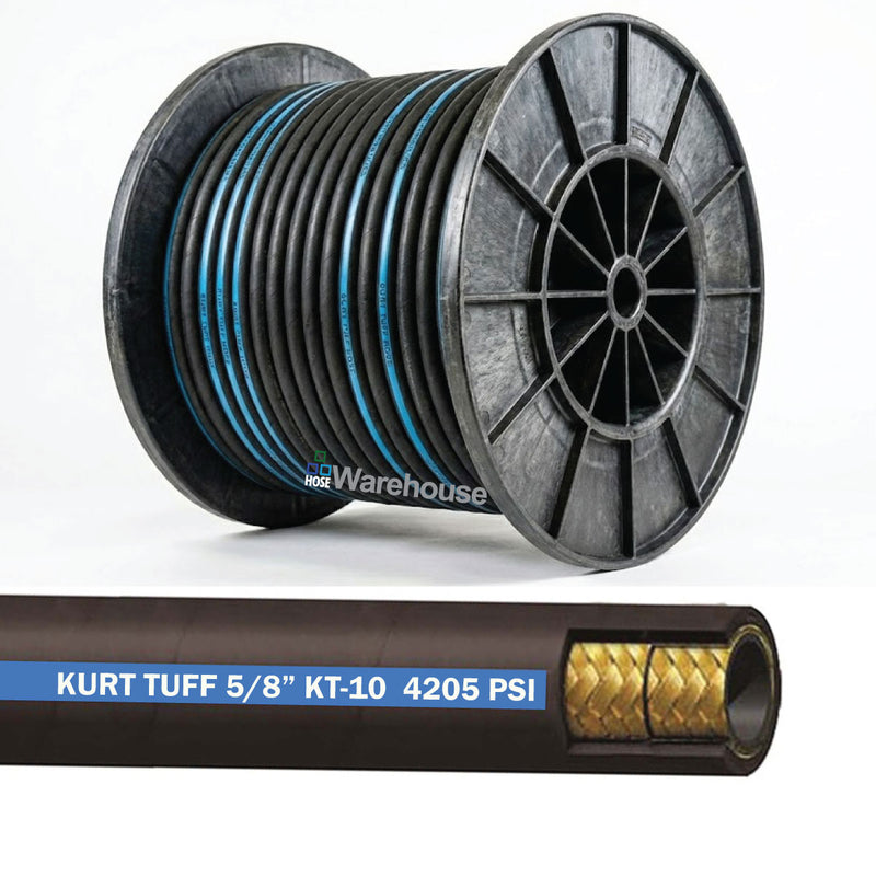 KT-10-Reel by Kurt | Hydraulics | Tuff One Million Cycle | Hydraulic Hose | 520' Reel Length