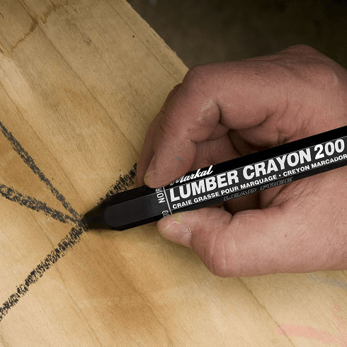 080353 by Markal | Lumber Crayon 200 | Black | Case of 144