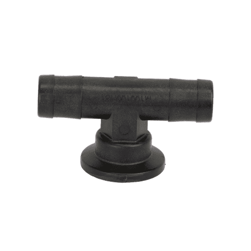 M220150HBT by Banjo | Manifold Flange Connections | 1-1/2" Flange x 1-1/2" Hose Barb | Tee | 300 PSI | Polypropylene