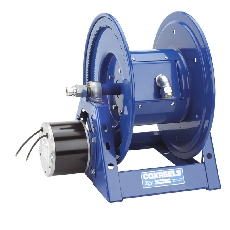 1125PCL-8408M by Coxreels | 1125PCL Series | Hand Crank Cord Reel | 8/4 SO Cord, 40A, 600V | Steel | 125ft Capacity, Cord Not Included
