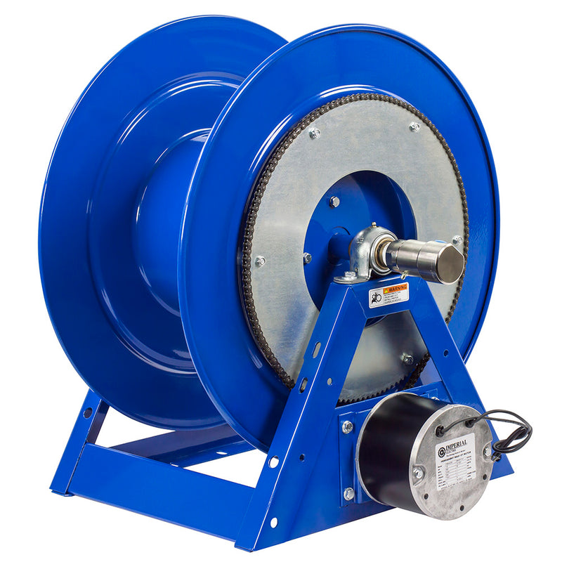 1175-6-50-AB by Coxreels | 1175 Series | 3,000 PSI Motor Driven Hose Reel | #6 Gast Air Motor | 1" Hose ID, 1" FNPT Inlet | Steel | 50ft Capacity, Hose Not Included