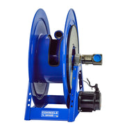 1195-1332-AB-BUXX by Coxreels | 1195-BUXX Series | 1,500 PSI Motor Driven Hose Reel | #6 Gast Air Motor | 2" Hose ID, 2" FNPT Inlet | Steel | 75ft Capacity, Hose Not Included