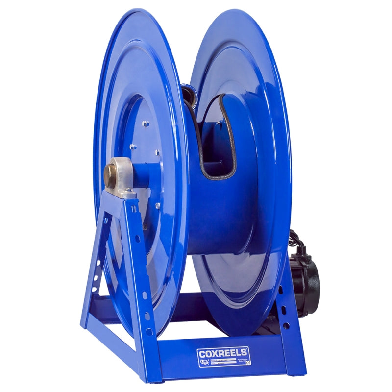 1195-1332-H by Coxreels | 1195 Series | 1,000 PSI Motor Driven Hose Reel for Hydraulic Oil | Hydraulic Motor | 2" Hose ID, 2" FNPT Inlet | Steel | 75ft Capacity, Hose Not Included
