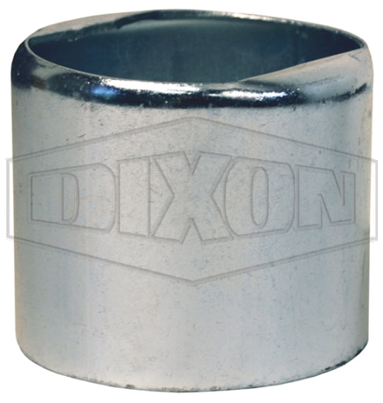 GAS3760NOS by Dixon Valve | Notched Ferrule | 3" Size | Hose OD Range: from 3-30/64" to 3-46/64" | 304 Stainless Steel