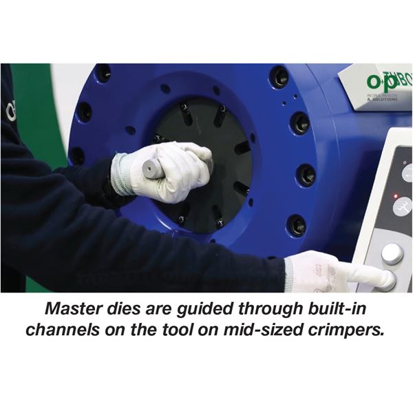 KCPQCT-V250 KuriCrimp™ by Kuriyama | Patented Quick Change Die Tool for V250 High Volume Crimpers