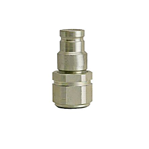 B-FF4F4-FP Breco by Foster | FF Series | 1/2" Plug x 1/2" Female NPT Thread | Straight | Steel
