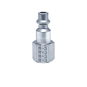 B-B2F1-S Breco by Foster | One Way Shut-Off | B Series | 1/4" Plug x 1/8" Female NPT Thread | Steel
