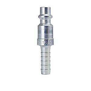 B-B2S2-S Breco by Foster | One Way Shut-Off | B Series | 1/4" Plug x 1/4" Hose Stem | Steel